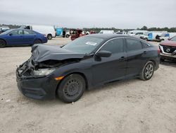 Salvage cars for sale at Houston, TX auction: 2016 Honda Civic LX