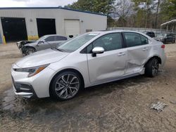 Salvage cars for sale at Austell, GA auction: 2022 Toyota Corolla SE