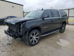 Salvage cars for sale at Haslet, TX auction: 2016 GMC Yukon XL C1500 SLE