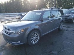 Salvage cars for sale at Arlington, WA auction: 2019 Ford Flex Limited