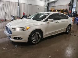 Salvage cars for sale from Copart Cleveland: 2014 Ford Fusion Titanium