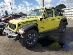 Jeep Vehiculos salvage en venta: 2024 Jeep Wrangler Rubicon 4XE