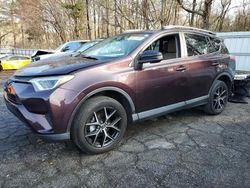 Salvage cars for sale at Austell, GA auction: 2017 Toyota Rav4 LE