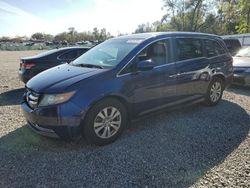 Honda Odyssey ex salvage cars for sale: 2015 Honda Odyssey EX