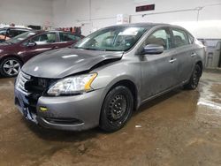 Salvage cars for sale at auction: 2015 Nissan Sentra S