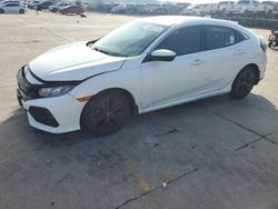 Honda salvage cars for sale: 2018 Honda Civic EX