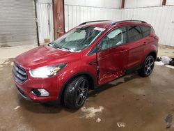 Salvage cars for sale at Lansing, MI auction: 2019 Ford Escape SEL