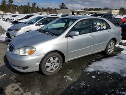 Salvage cars for sale at Exeter, RI auction: 2005 Toyota Corolla CE