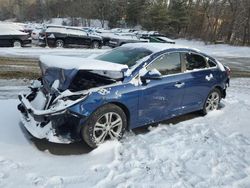 Salvage cars for sale at North Billerica, MA auction: 2018 Hyundai Sonata Sport