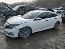 Honda Civic salvage cars for sale: 2019 Honda Civic EXL