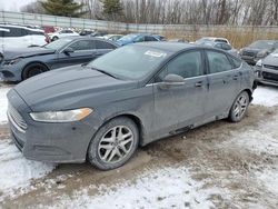 Salvage cars for sale at Davison, MI auction: 2016 Ford Fusion SE