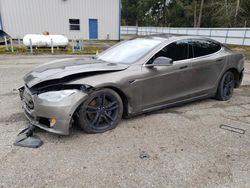 Salvage cars for sale at Arlington, WA auction: 2015 Tesla Model S