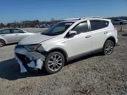 Vehiculos salvage en venta de Copart Lumberton, NC: 2016 Toyota Rav4 HV Limited