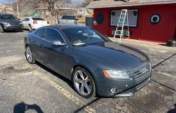 Salvage cars for sale at Kansas City, KS auction: 2011 Audi A5 Premium Plus