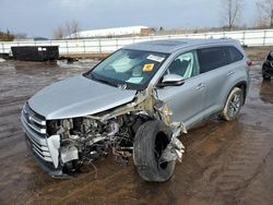 Salvage cars for sale at Columbia Station, OH auction: 2019 Toyota Highlander Hybrid