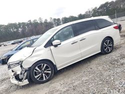 Salvage cars for sale at Ellenwood, GA auction: 2019 Honda Odyssey Elite