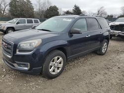 Salvage cars for sale at Madisonville, TN auction: 2016 GMC Acadia SLE