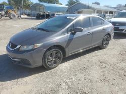 Salvage cars for sale at Prairie Grove, AR auction: 2014 Honda Civic LX