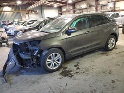 Salvage cars for sale at Eldridge, IA auction: 2020 Ford Edge SEL