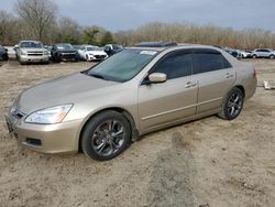 Salvage cars for sale at auction: 2006 Honda Accord EX