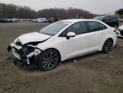 Salvage cars for sale at Windsor, NJ auction: 2021 Toyota Corolla SE