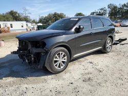 Salvage cars for sale at Ocala, FL auction: 2015 Dodge Durango Limited