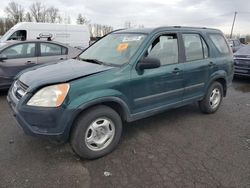 Salvage cars for sale from Copart Portland, OR: 2004 Honda CR-V LX