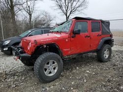 Salvage cars for sale at Cicero, IN auction: 2010 Jeep Wrangler Unlimited Rubicon