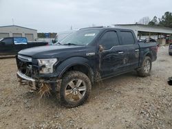 Salvage trucks for sale at Memphis, TN auction: 2016 Ford F150 Supercrew