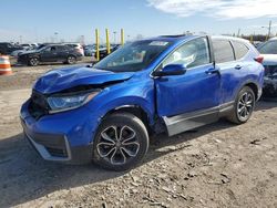 Salvage cars for sale at Indianapolis, IN auction: 2021 Honda CR-V EX