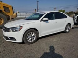 Salvage cars for sale at Colton, CA auction: 2018 Volkswagen Passat S