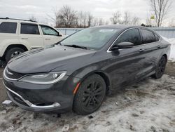 Chrysler Vehiculos salvage en venta: 2015 Chrysler 200 C