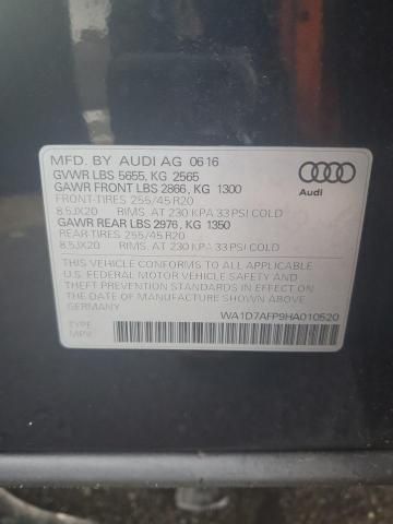 2017 Audi Q5 Premium Plus S-Line