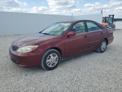 2003 Toyota Camry LE en venta en Arcadia, FL