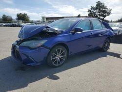 Salvage cars for sale at San Martin, CA auction: 2015 Toyota Camry XSE