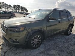 Salvage cars for sale at Loganville, GA auction: 2019 Jeep Cherokee Latitude