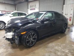 Salvage cars for sale at Elgin, IL auction: 2021 Honda Civic Sport