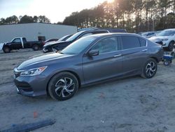 Salvage cars for sale at Seaford, DE auction: 2017 Honda Accord LX