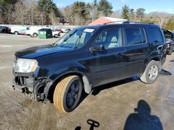 Salvage cars for sale at Mendon, MA auction: 2010 Honda Pilot EXL