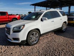 Salvage cars for sale at Phoenix, AZ auction: 2017 GMC Acadia Limited SLT-2