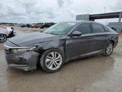 Salvage cars for sale at West Palm Beach, FL auction: 2019 Honda Accord LX