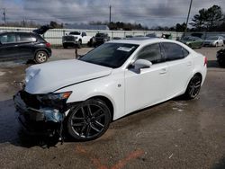 Salvage cars for sale from Copart Montgomery, AL: 2016 Lexus IS 200T