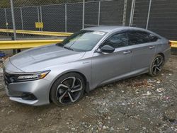 Honda Vehiculos salvage en venta: 2022 Honda Accord Hybrid Sport