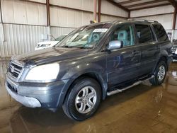 Honda salvage cars for sale: 2005 Honda Pilot EXL