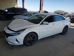 Salvage cars for sale at Wilmer, TX auction: 2021 Hyundai Elantra SEL