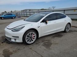 Salvage cars for sale at Bakersfield, CA auction: 2019 Tesla Model 3