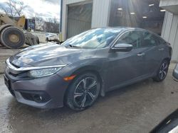 Salvage cars for sale at Franklin, WI auction: 2016 Honda Civic Touring