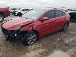 Salvage cars for sale from Copart Houston, TX: 2018 Hyundai Elantra SEL