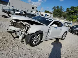 Salvage cars for sale at Opa Locka, FL auction: 2015 Chevrolet Camaro LS