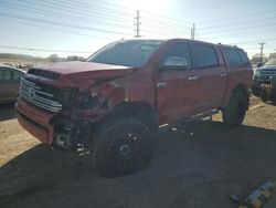 2014 Toyota Tundra Crewmax Platinum en venta en Colorado Springs, CO